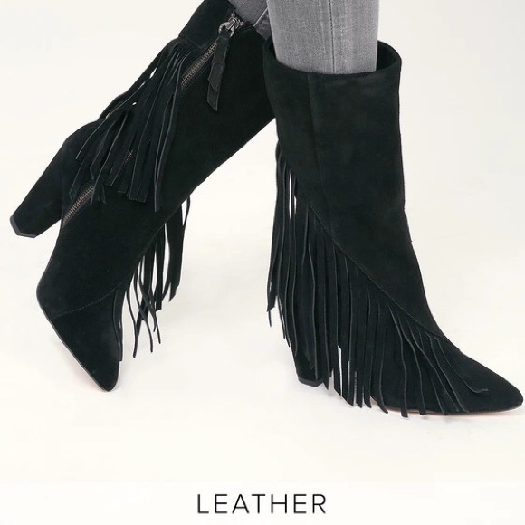 splendid fringe boots